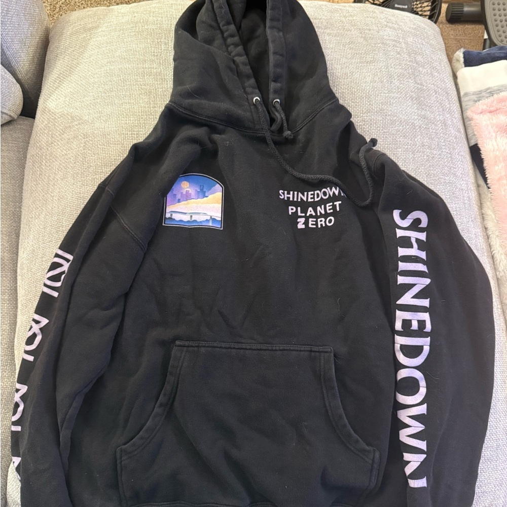 Shinedown Black Hoodie with Graphic